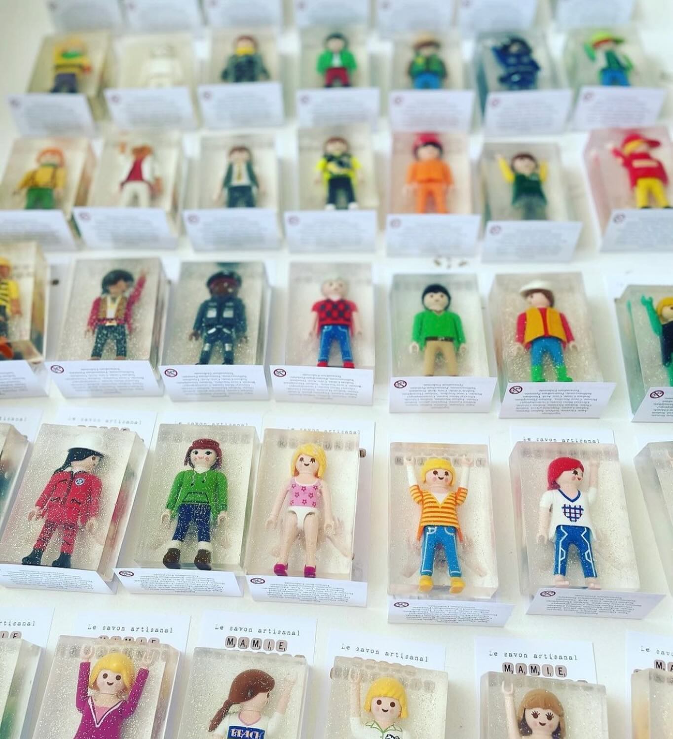 Mamie Rajeunit &#8211; Savon Playmobil