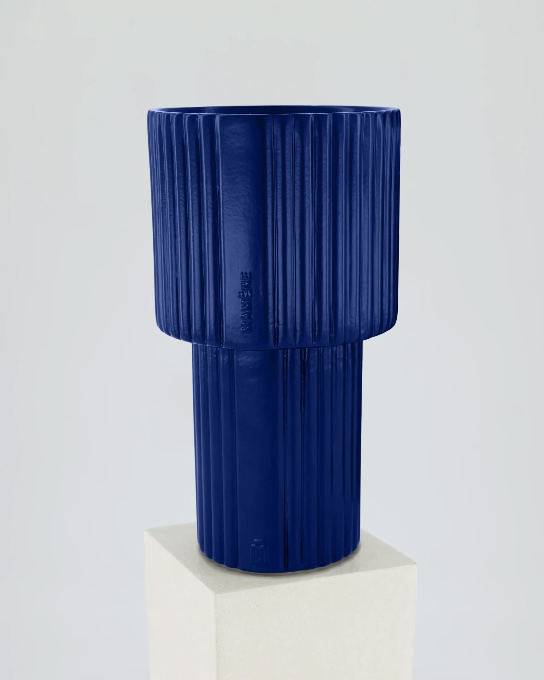 MAMENE Lampe Bleu Cobalt Frida