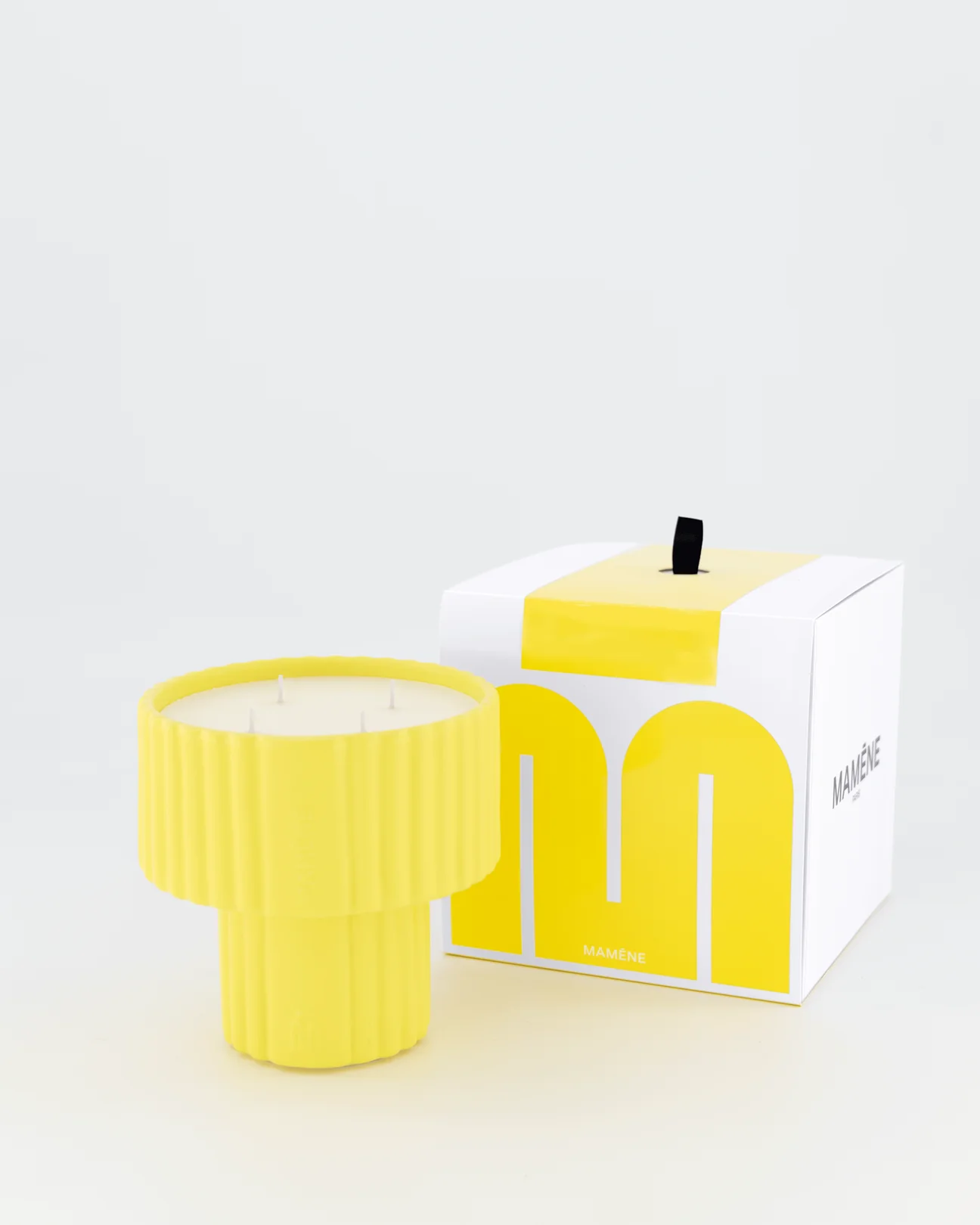 MAMENE Podium Large Jaune Citron Simone