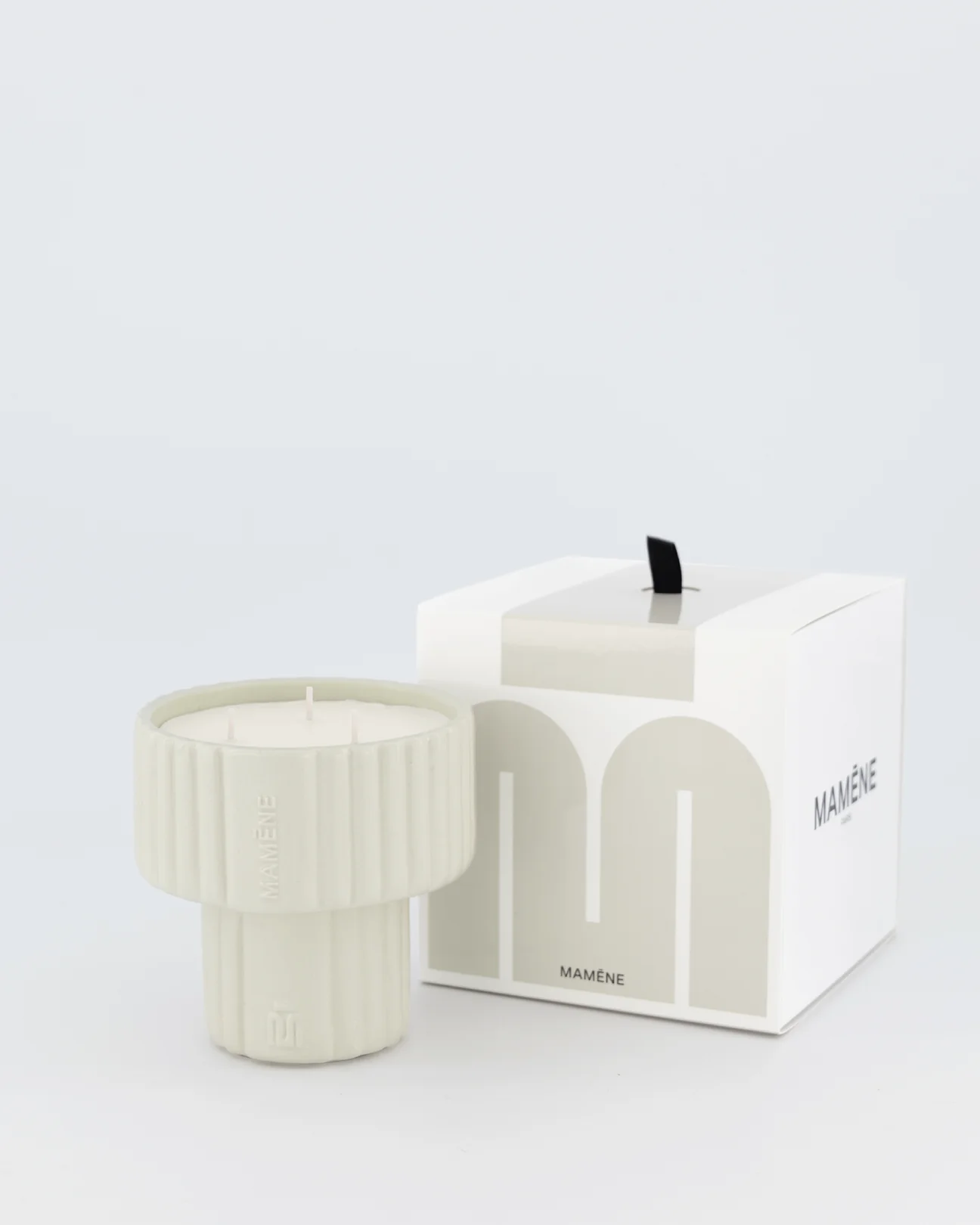 MAMENE Podium Medium Blanc Greige Frida