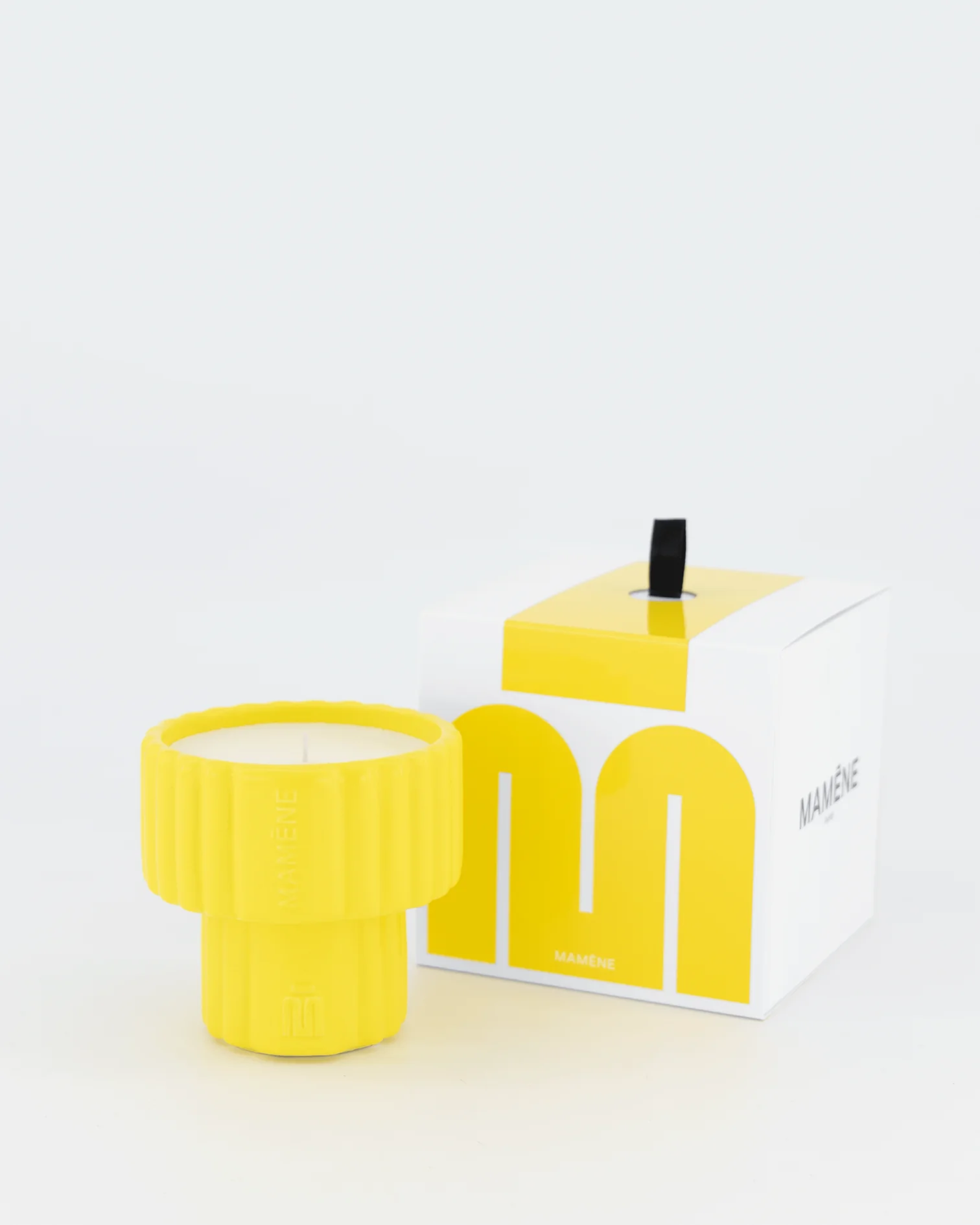 MAMENE Podium Small Jaune Citron Rosa