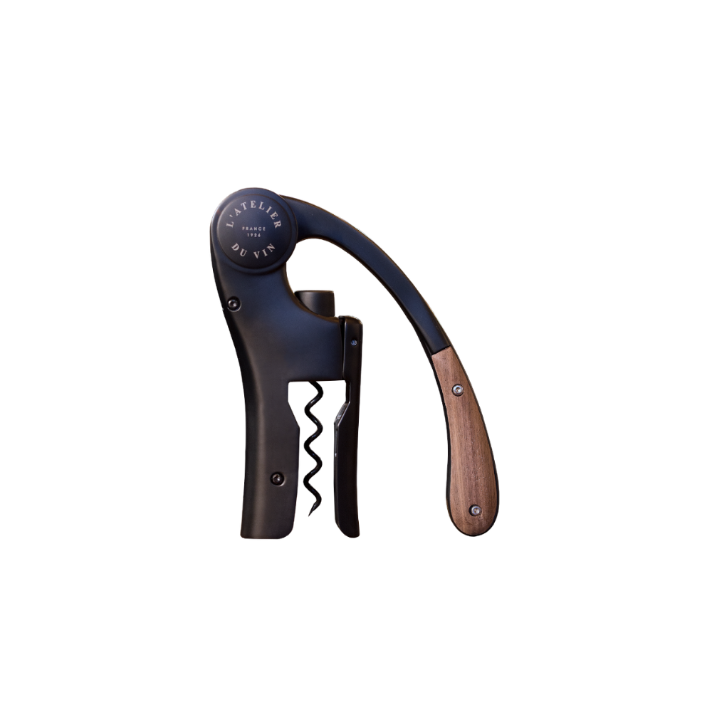 Tire-Bouchon Oeno Motion Black &#038; Wood &#8211; L&rsquo;Atelier Du Vin