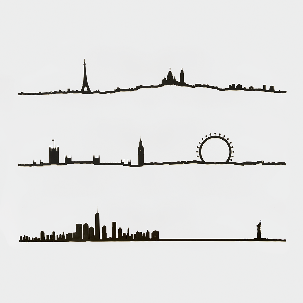 Silhouettes Décoratives &#8211; THE LINE