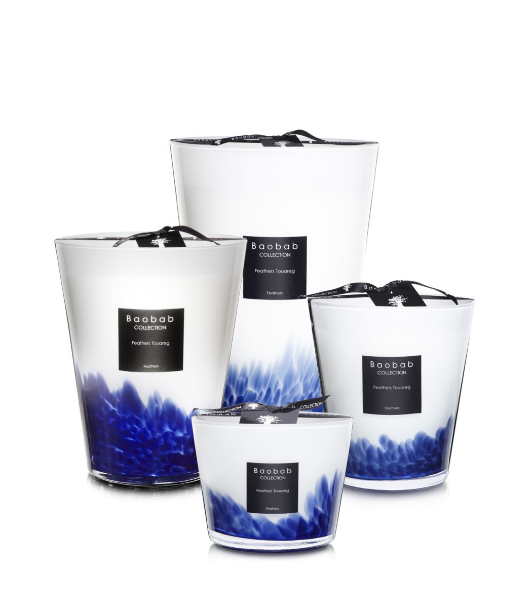 Bougie Feathers Touareg &#8211; Baobab Collection