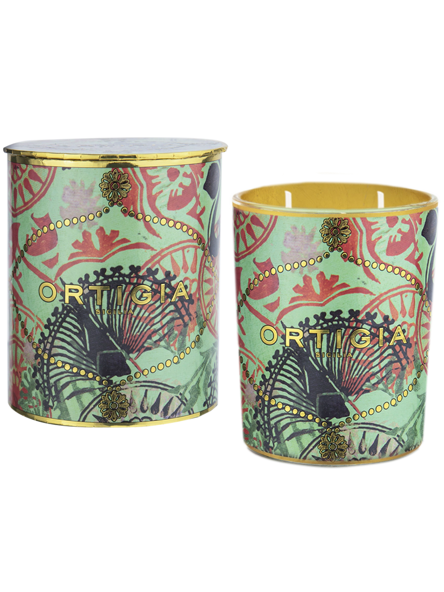 Ortigia Sicilia Bougie Decorated Medium