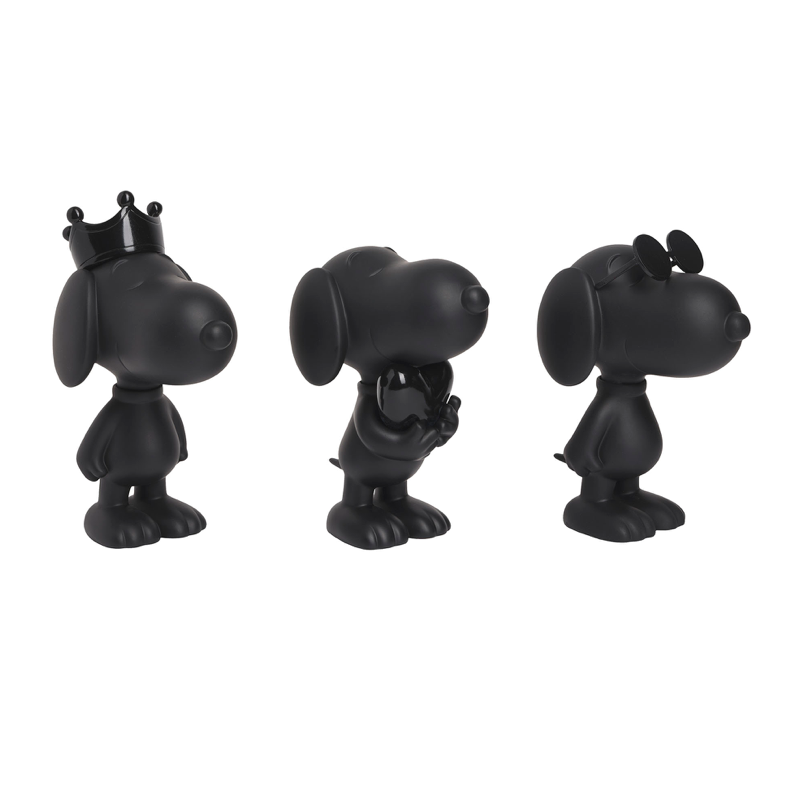 LEBLON DELIENNE SNOOPY XS NOIR COFFRET X3