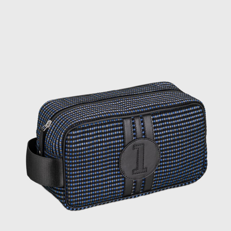 Trousse de Toilette Bobby Noir Bleu Gris &#8211; E2R