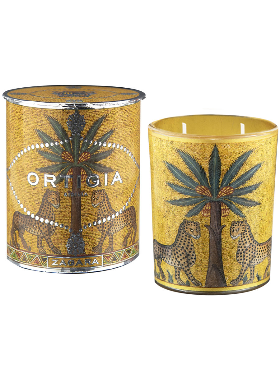 Ortigia Sicilia Bougie Decorated Medium