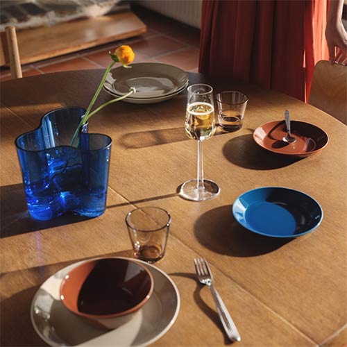 Vase Aalto 160mm Bleu – Iittala