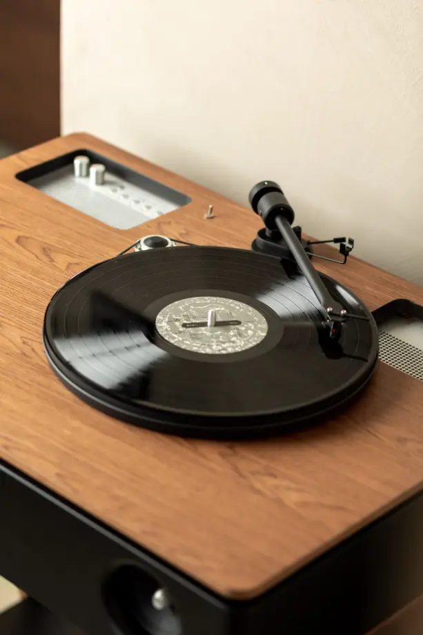 Enceinte LX Platine Noyer &#8211; La Boite Concept