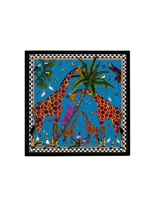 Tray Giraffe Blue 16cm &#8211; Ortigia Sicilia